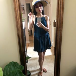 Free People Teal Summer Dress
